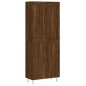 vidaXL Highboard Braun Eichen-Optik 69,5x34x180 cm Holzwerkstoff vidaXL Highboard Braun Eichen-Optik 69,5x34x180 cm Holzwerkstoff