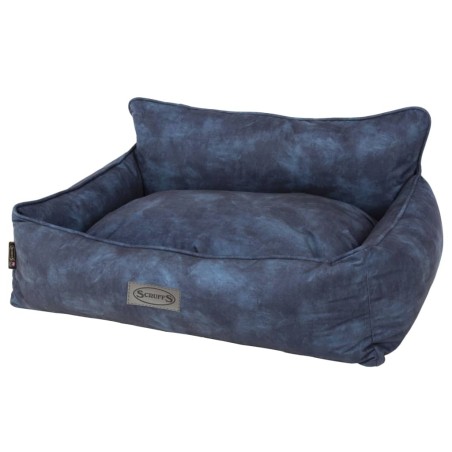 Scruffs & Tramps Hundebett Kensington Größe L 90x70 cm Marineblau