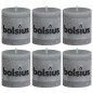 Bolsius Rustikale Stumpenkerzen 6 Stk. 80 x 68 mm Hellgrau Bolsius Rustikale Stumpenkerzen 6 Stk. 80 x 68 mm Hellgrau
