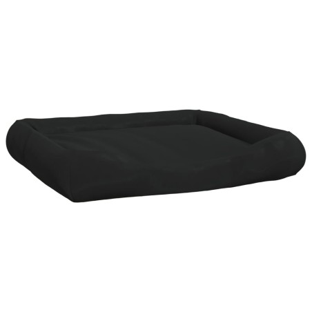 vidaXL Hundebett mit Kissen Schwarz 135x110x23 cm Oxford-Gewebe