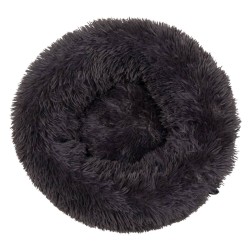 DISTRICT70 Haustierbett FUZZ Dunkelgrau S