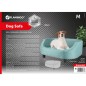 FLAMINGO Hundesofa Emerald Grün M 74x52,5x27,5 cm FLAMINGO Hundesofa Emerald Grün M 74x52,5x27,5 cm