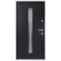 vidaXL Haustür Anthrazit 100x200 cm Aluminium vidaXL Haustür Anthrazit 100x200 cm Aluminium