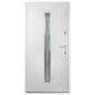 vidaXL Haustür Weiß 110x207,5 cm Aluminium vidaXL Haustür Weiß 110x207,5 cm Aluminium