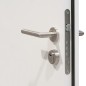 vidaXL Haustür Weiß 100x200 cm Aluminium vidaXL Haustür Weiß 100x200 cm Aluminium