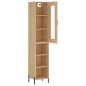 vidaXL Highboard Sonoma-Eiche 34,5x34x180 cm Holzwerkstoff vidaXL Highboard Sonoma-Eiche 34,5x34x180 cm Holzwerkstoff