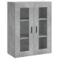 vidaXL Highboard Betongrau 69,5x34x180 cm Holzwerkstoff vidaXL Highboard Betongrau 69,5x34x180 cm Holzwerkstoff