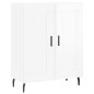 vidaXL Highboard Hochglanz-Weiß 69,5x34x180 cm Holzwerkstoff vidaXL Highboard Hochglanz-Weiß 69,5x34x180 cm Holzwerkstoff