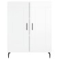 vidaXL Highboard Hochglanz-Weiß 69,5x34x180 cm Holzwerkstoff vidaXL Highboard Hochglanz-Weiß 69,5x34x180 cm Holzwerkstoff