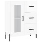 vidaXL Highboard Hochglanz-Weiß 69,5x34x180 cm Holzwerkstoff vidaXL Highboard Hochglanz-Weiß 69,5x34x180 cm Holzwerkstoff