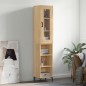 vidaXL Highboard Sonoma-Eiche 34,5x34x180 cm Holzwerkstoff vidaXL Highboard Sonoma-Eiche 34,5x34x180 cm Holzwerkstoff