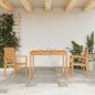 vidaXL 3-tlg. Garten-Essgruppe Massivholz Teak vidaXL 3-tlg. Garten-Essgruppe Massivholz Teak