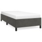 vidaXL Bettgestell Dunkelgrau 90x190 cm Samt vidaXL Bettgestell Dunkelgrau 90x190 cm Samt