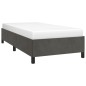 vidaXL Bettgestell Dunkelgrau 90x190 cm Samt vidaXL Bettgestell Dunkelgrau 90x190 cm Samt