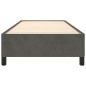 vidaXL Bettgestell Dunkelgrau 90x190 cm Samt vidaXL Bettgestell Dunkelgrau 90x190 cm Samt