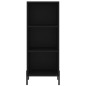 vidaXL Highboard Schwarz 34,5x34x180 cm Holzwerkstoff vidaXL Highboard Schwarz 34,5x34x180 cm Holzwerkstoff