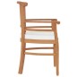 vidaXL 7-tlg. Garten-Essgruppe Massivholz Teak vidaXL 7-tlg. Garten-Essgruppe Massivholz Teak
