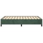 Bettgestell Dunkelgrün 120x200 cm Samt Bettgestell Dunkelgrün 120x200 cm Samt