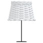 vidaXL Lampenschirm Weiß Ø20x15 cm Korbweide vidaXL Lampenschirm Weiß Ø20x15 cm Korbweide