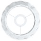 vidaXL Lampenschirm Weiß Ø20x15 cm Korbweide vidaXL Lampenschirm Weiß Ø20x15 cm Korbweide