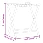 vidaXL Gepäckablage 68,5x38x58 cm Bambus vidaXL Gepäckablage 68,5x38x58 cm Bambus