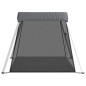 vidaXL Baby-Laufstall mit Matratze Dunkelgrau Leinenstoff vidaXL Baby-Laufstall mit Matratze Dunkelgrau Leinenstoff