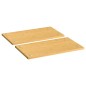 vidaXL Herdabdeckplatten 2 Stk. 50x28x1,5 cm Bambus vidaXL Herdabdeckplatten 2 Stk. 50x28x1,5 cm Bambus
