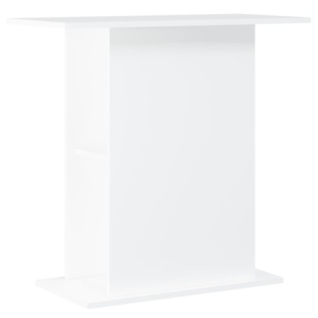 vidaXL Aquariumständer Weiß 75x36x72,5 cm Holzwerkstoff