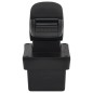 vidaXL Auto-Armlehne Schwarz 17x40x(31-49) cm ABS vidaXL Auto-Armlehne Schwarz 17x40x(31-49) cm ABS