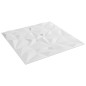 vidaXL Wandpaneele 48 Stk. Weiß 50x50 cm XPS 12 m² Amethyst vidaXL Wandpaneele 48 Stk. Weiß 50x50 cm XPS 12 m² Amethyst