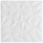 vidaXL Wandpaneele 48 Stk. Weiß 50x50 cm XPS 12 m² Amethyst vidaXL Wandpaneele 48 Stk. Weiß 50x50 cm XPS 12 m² Amethyst