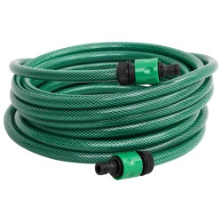 vidaXL Poolschlauch Grün 100 m PVC