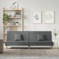 vidaXL Schlafsofa Dunkelgrau Stoff vidaXL Schlafsofa Dunkelgrau Stoff
