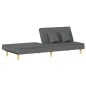 vidaXL Schlafsofa Dunkelgrau Stoff vidaXL Schlafsofa Dunkelgrau Stoff