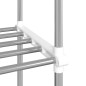 vidaXL Mikrowellenregal Weiß 51x27x63 cm Aluminium vidaXL Mikrowellenregal Weiß 51x27x63 cm Aluminium