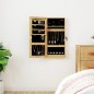 vidaXL Spiegel-Schmuckschrank mit LED-Beleuchtung Wandmontage vidaXL Spiegel-Schmuckschrank mit LED-Beleuchtung Wandmontage