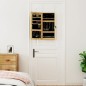 vidaXL Spiegel-Schmuckschrank mit LED-Beleuchtung Wandmontage vidaXL Spiegel-Schmuckschrank mit LED-Beleuchtung Wandmontage