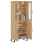 Highboard Sonoma-Eiche 69,5x34x180 cm Holzwerkstoff Highboard Sonoma-Eiche 69,5x34x180 cm Holzwerkstoff