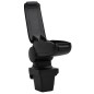 vidaXL Auto-Armlehne Schwarz 13x33x(31-48) cm ABS vidaXL Auto-Armlehne Schwarz 13x33x(31-48) cm ABS