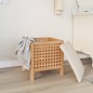 vidaXL Badhocker 48x47,5x52 cm Massivholz Nussbaum vidaXL Badhocker 48x47,5x52 cm Massivholz Nussbaum