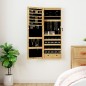 vidaXL Spiegel-Schmuckschrank mit LED-Beleuchtung Wandmontage vidaXL Spiegel-Schmuckschrank mit LED-Beleuchtung Wandmontage