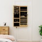vidaXL Spiegel-Schmuckschrank mit LED-Beleuchtung Wandmontage vidaXL Spiegel-Schmuckschrank mit LED-Beleuchtung Wandmontage