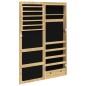 vidaXL Spiegel-Schmuckschrank mit LED-Beleuchtung Wandmontage vidaXL Spiegel-Schmuckschrank mit LED-Beleuchtung Wandmontage