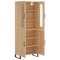 Highboard Sonoma-Eiche 69,5x34x180 cm Holzwerkstoff Highboard Sonoma-Eiche 69,5x34x180 cm Holzwerkstoff