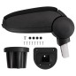 vidaXL Auto-Armlehne Schwarz 13,5x32,5x(31-46,5) cm ABS vidaXL Auto-Armlehne Schwarz 13,5x32,5x(31-46,5) cm ABS