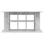 vidaXL Aquariumständer Betongrau 120x40x60 cm Holzwerkstoff vidaXL Aquariumständer Betongrau 120x40x60 cm Holzwerkstoff