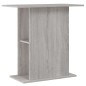 vidaXL Aquariumständer Grau Sonoma 75x36x72,5 cm Holzwerkstoff vidaXL Aquariumständer Grau Sonoma 75x36x72,5 cm Holzwerkstoff