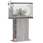 vidaXL Aquariumständer Grau Sonoma 75x36x72,5 cm Holzwerkstoff vidaXL Aquariumständer Grau Sonoma 75x36x72,5 cm Holzwerkstoff