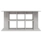 vidaXL Aquariumständer Grau Sonoma 120x40x60 cm Holzwerkstoff vidaXL Aquariumständer Grau Sonoma 120x40x60 cm Holzwerkstoff
