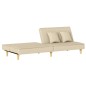 vidaXL Schlafsofa Creme Stoff vidaXL Schlafsofa Creme Stoff